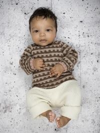 1401 Mønstertrøje til baby og børn